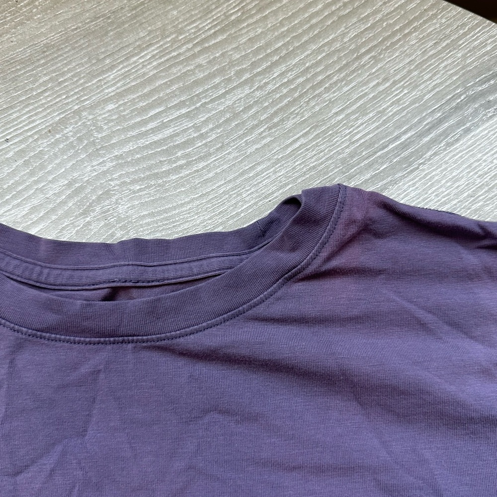 Purple Crew Neck T-Shirt